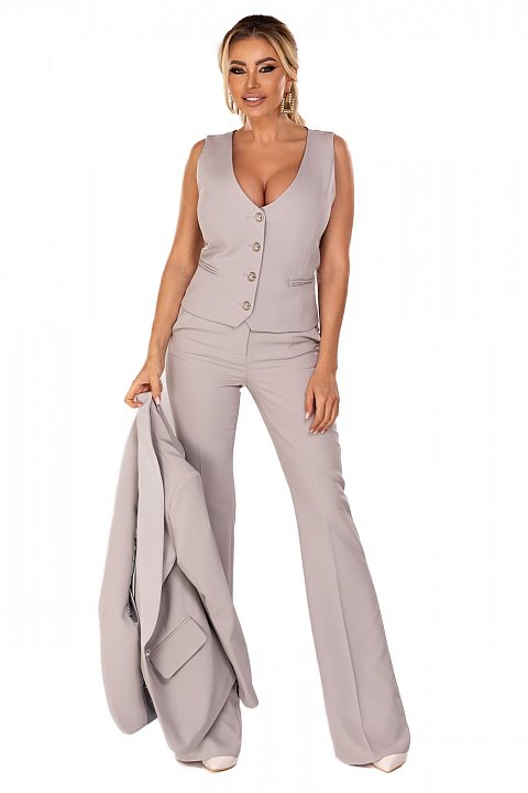 Pantaloni Eleganti Completo Pantalone E Giacca Zara Tailleur Corto