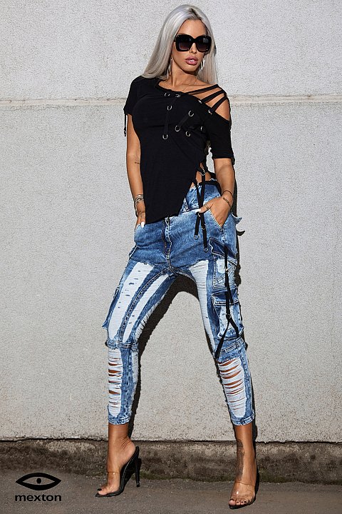 Jeans con Strappi Arielle 