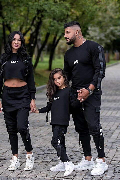 Sports black suit for girls / boy. 