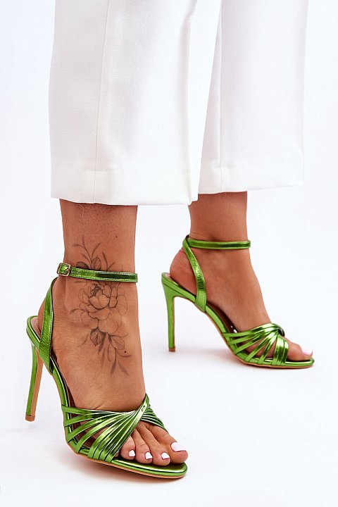 Stiletto heeled sandals