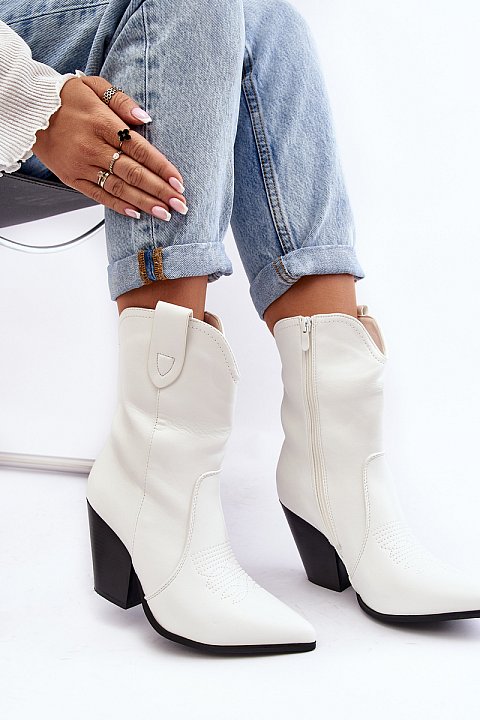 Western ankle boots