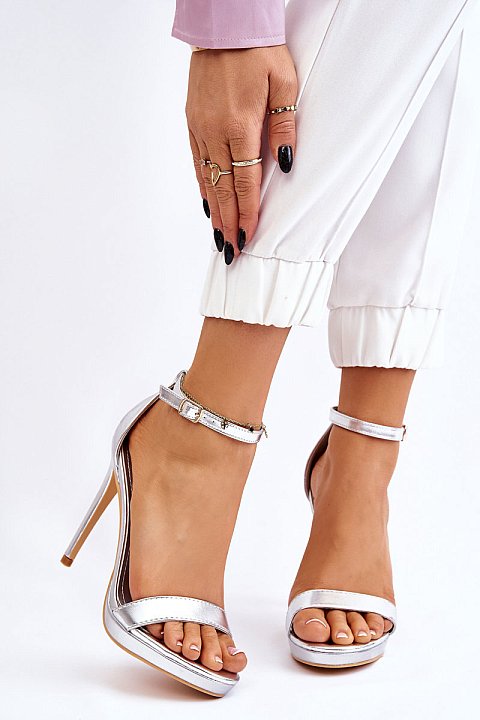 Elegant 12 heel sandals