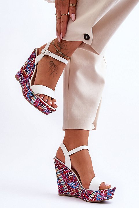 Sandals  with  wedge