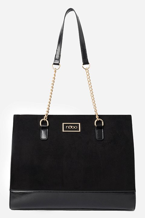 Eco leather suede bag