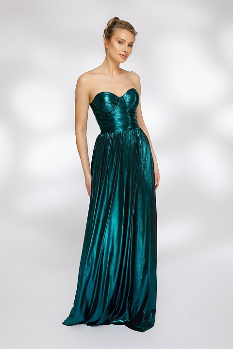 Long elegant shimmering dress