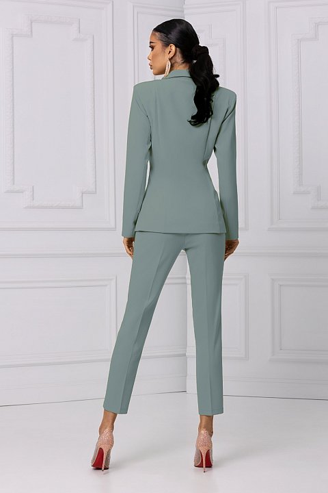 Elegant suit with jacket and trousers