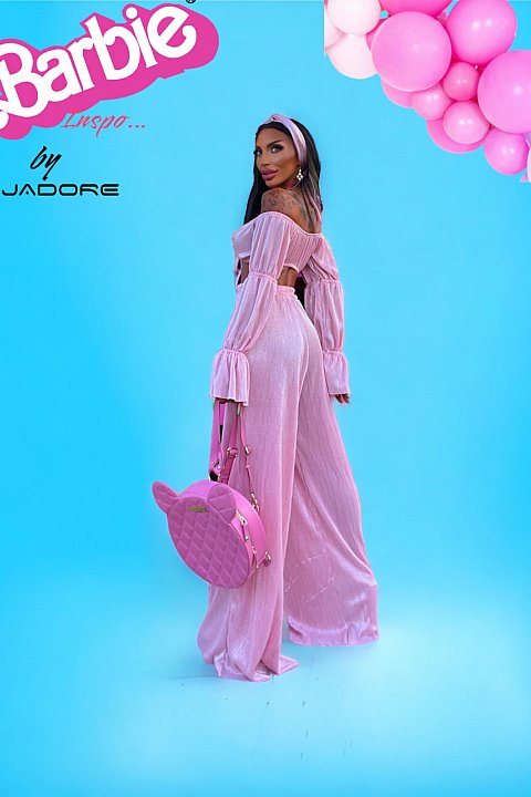 Barbie themed 3-piece casual suit