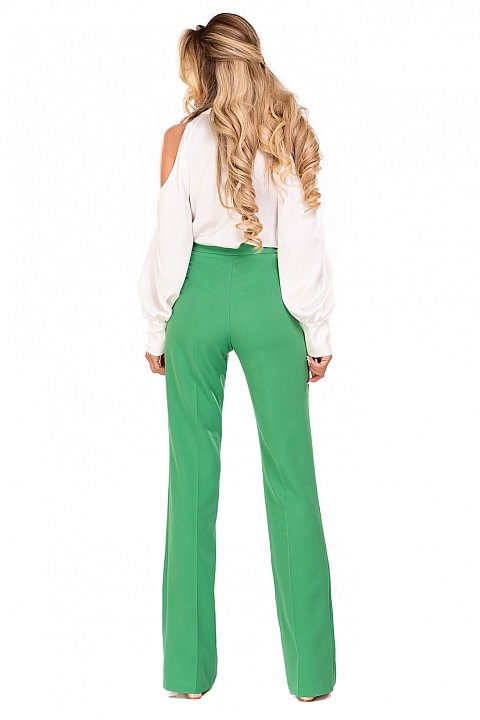 High waisted formal trousers
