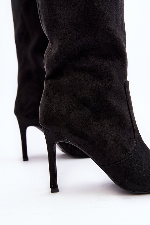 Ankle boots with stiletto heels